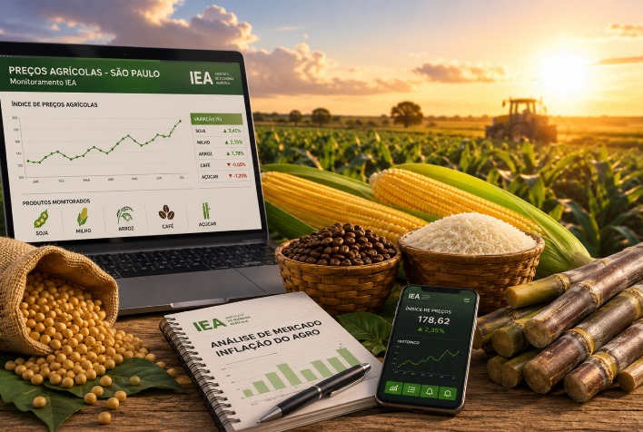 IEA monitora preços agrícolas em São Paulo e apoia decisões de produtores rurais