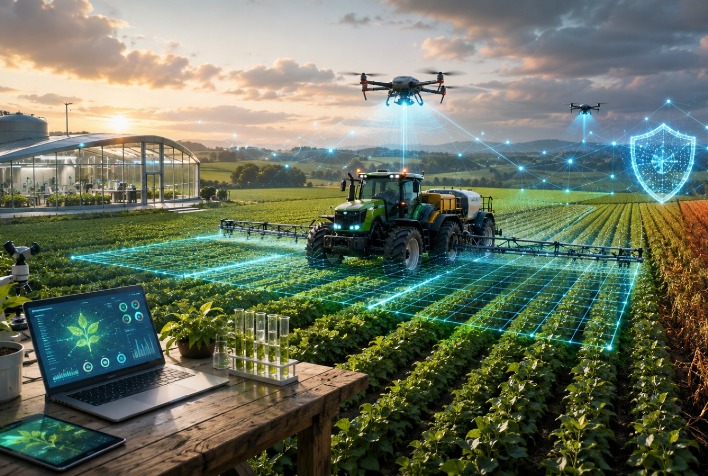 Inteligência artificial transforma aplicação de defensivos e aumenta eficiência no campo brasileiro