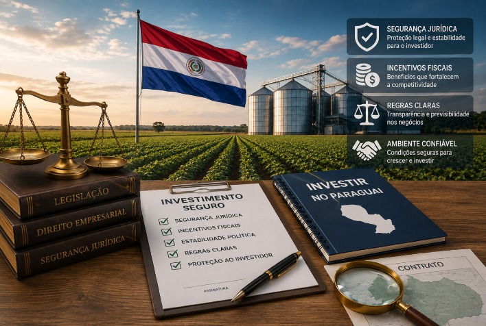 Investir no Paraguai exige segurança jurídica, alerta advogado especialista