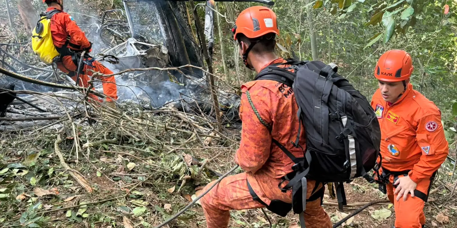 Justiça autoriza cremação de vítimas de queda de helicóptero no Rio de Janeiro