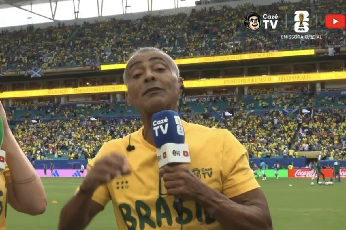 Justiça do DF nega recurso de Romário e penhora de valores da CazéTV permanece