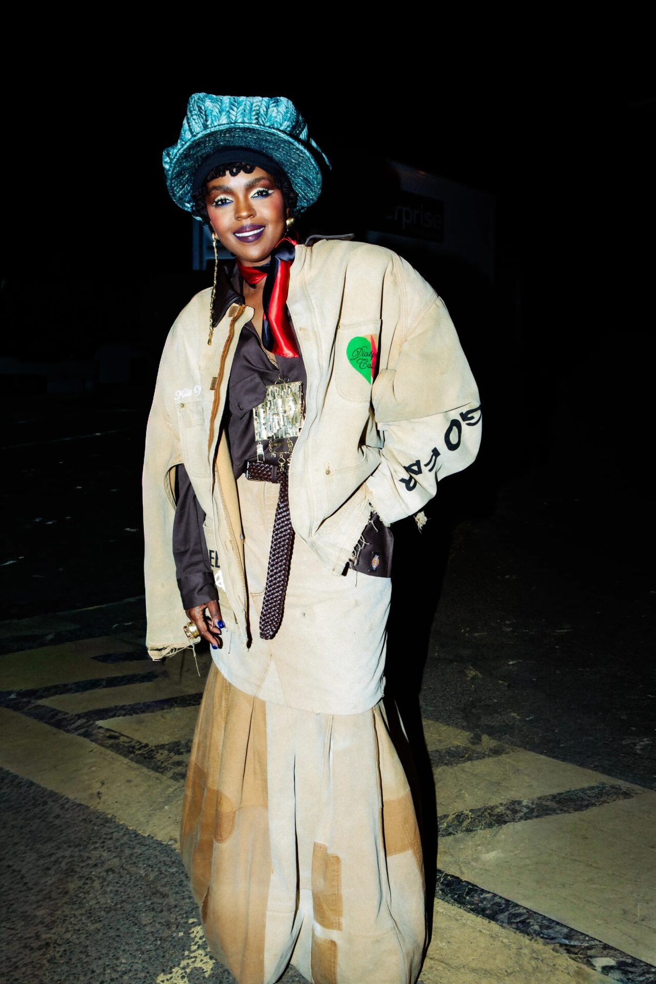 Lauryn Hill brilha com figurino impactante no festival Diaspora Calling