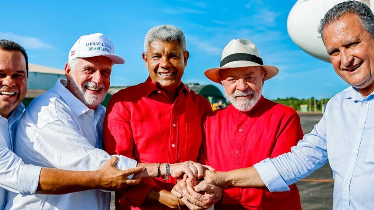 Lula apoia reeleição de Jerônimo na convenção do PT na Bahia neste sábado