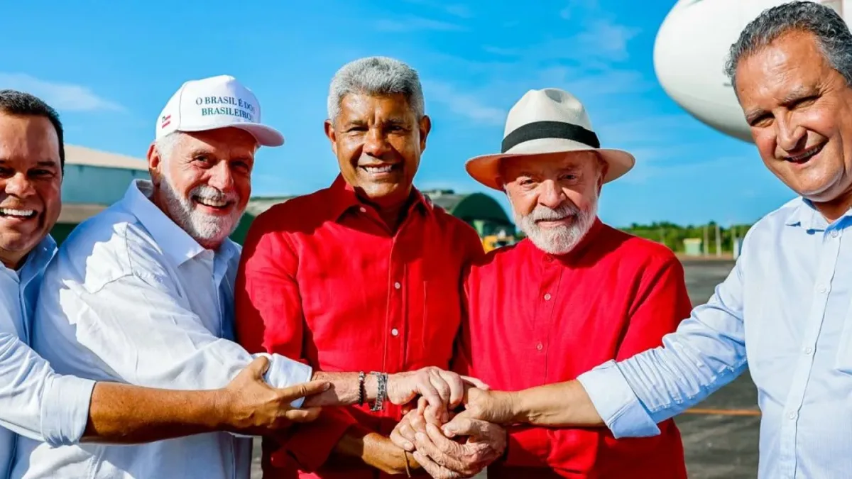 Lula apoia reeleição de Jerônimo na convenção do PT na Bahia neste sábado