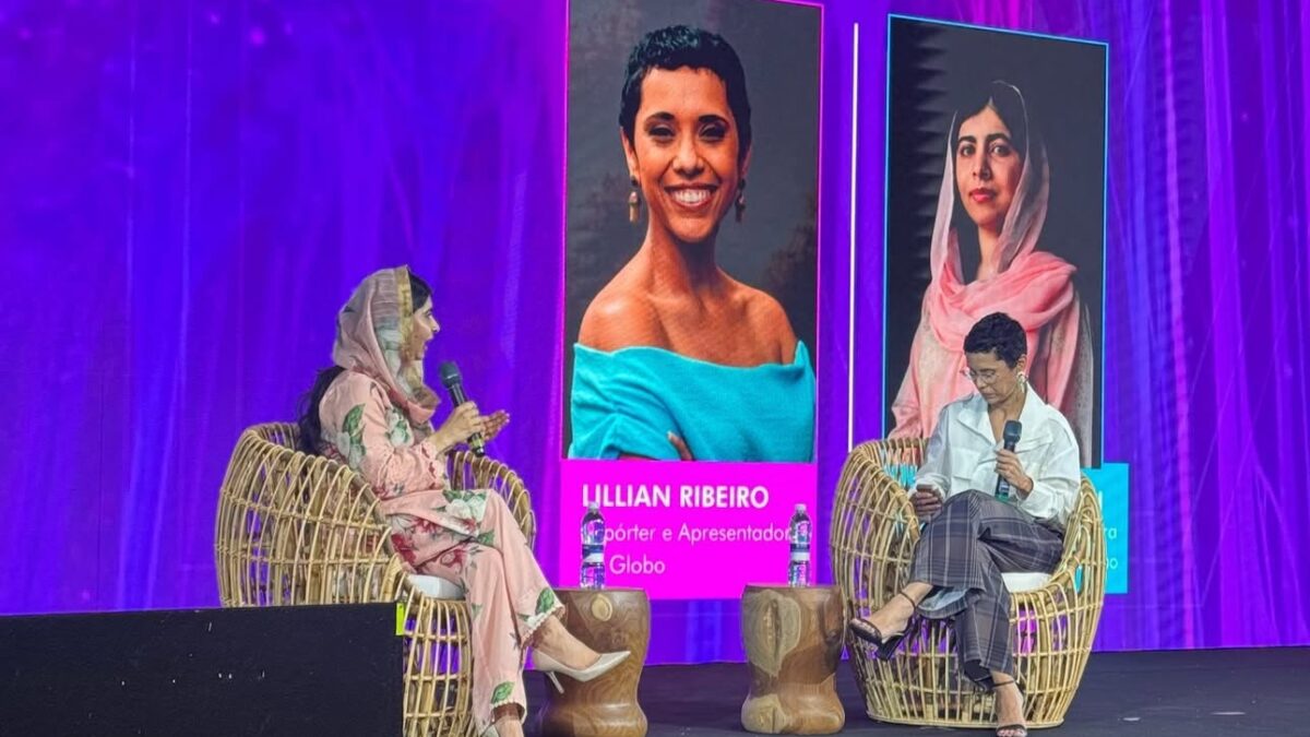 Malala Yousafzai destaca educação e esporte em palestra no Rio Innovation Week 2026