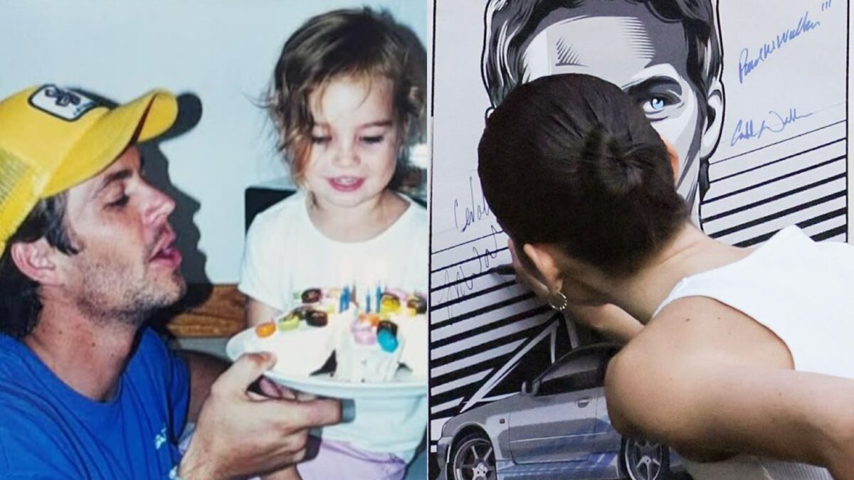 Meadow Walker homenageia Paul Walker em exibição dos 25 anos de Velozes e Furiosos