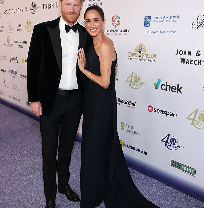 Meghan Markle usa joias de Diana em evento especial com príncipe Harry no Canadá