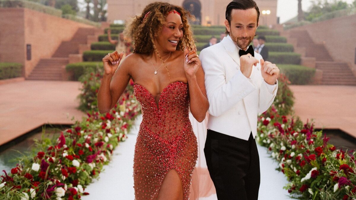 Mel B celebra primeiro aniversário de casamento e revela: "Quero fazer tudo de novo"