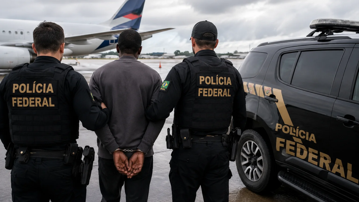 PF prende nigeriano extraditado da Costa Rica por tráfico de drogas em SP