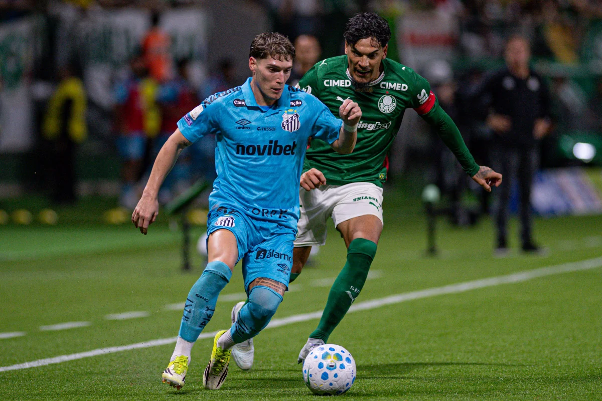 Palmeiras e Santos se enfrentam em clássico decisivo nas quartas da Copa do Brasil