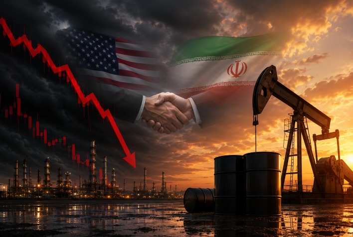 Petróleo cai 5% com avanço diplomático entre EUA e Irã, mas riscos permanecem