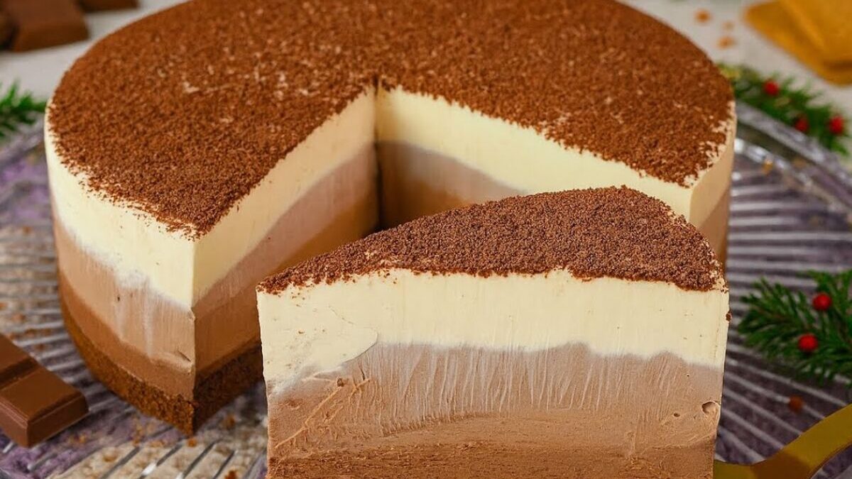 Prepare uma deliciosa torta de três chocolates e surpreenda no Dia dos Pais