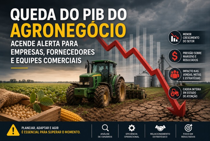 Queda do PIB do agronegócio exige adaptação urgente de empresas e produtores