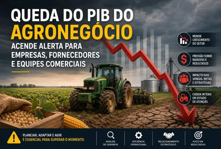 Queda do PIB do agronegócio exige adaptação urgente de empresas e produtores