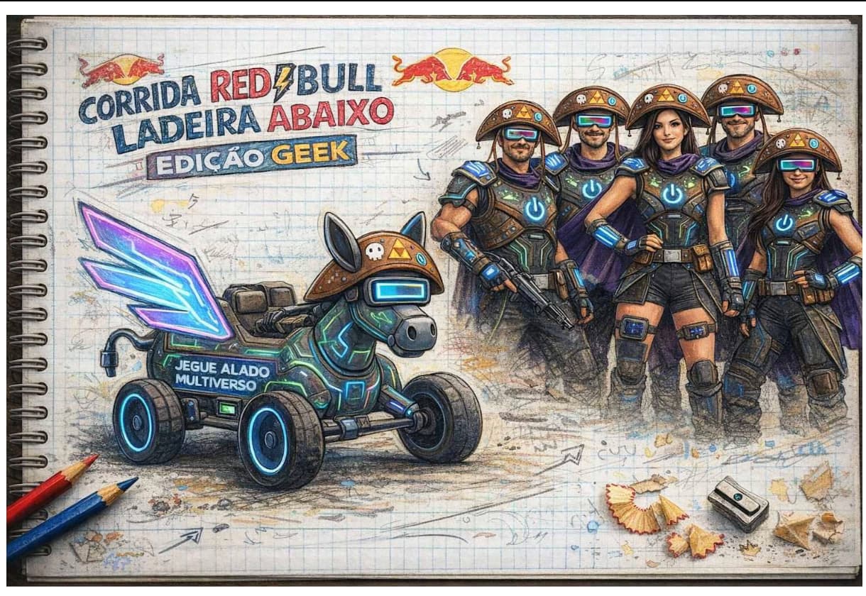 Red Bull Ladeira Abaixo 2026 traz edição geek em São Paulo no dia 15 de novembro