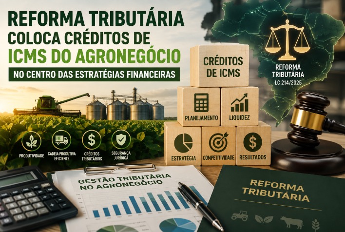 Reforma tributária exige atenção do agronegócio na gestão de créditos de ICMS
