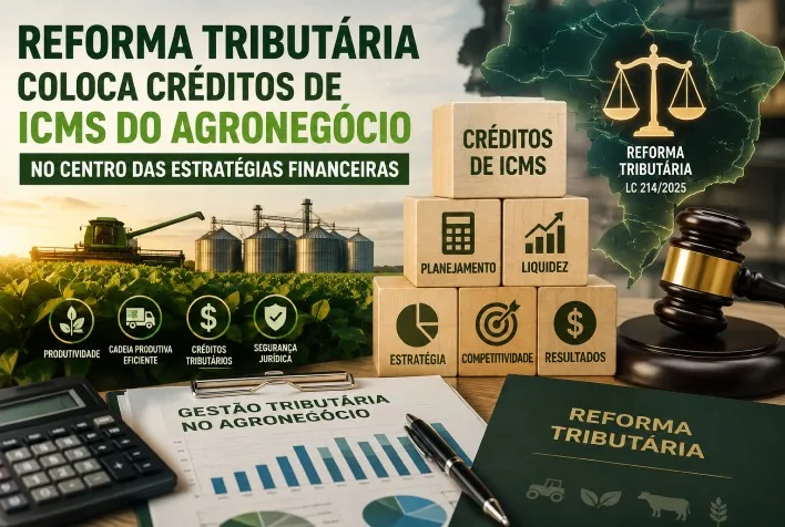 Reforma tributária exige atenção do agronegócio na gestão de créditos de ICMS