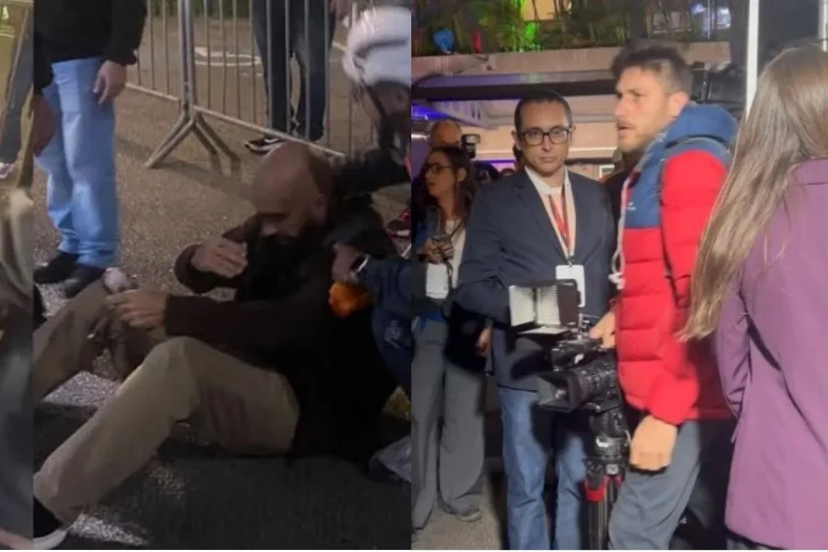 Repórter Igor Carvalho é agredido durante debate da Band em São Paulo