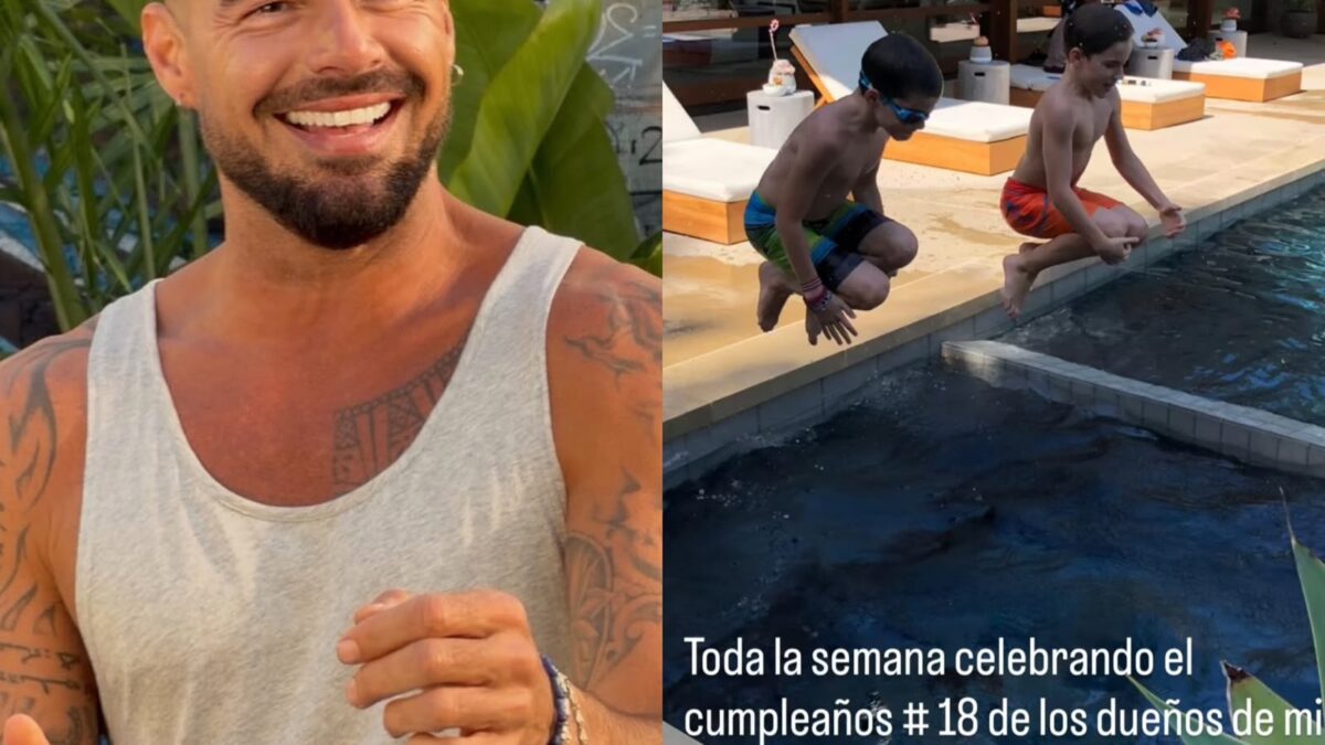 Ricky Martin celebra 18 anos dos filhos gêmeos com homenagem emocionante nas redes sociais