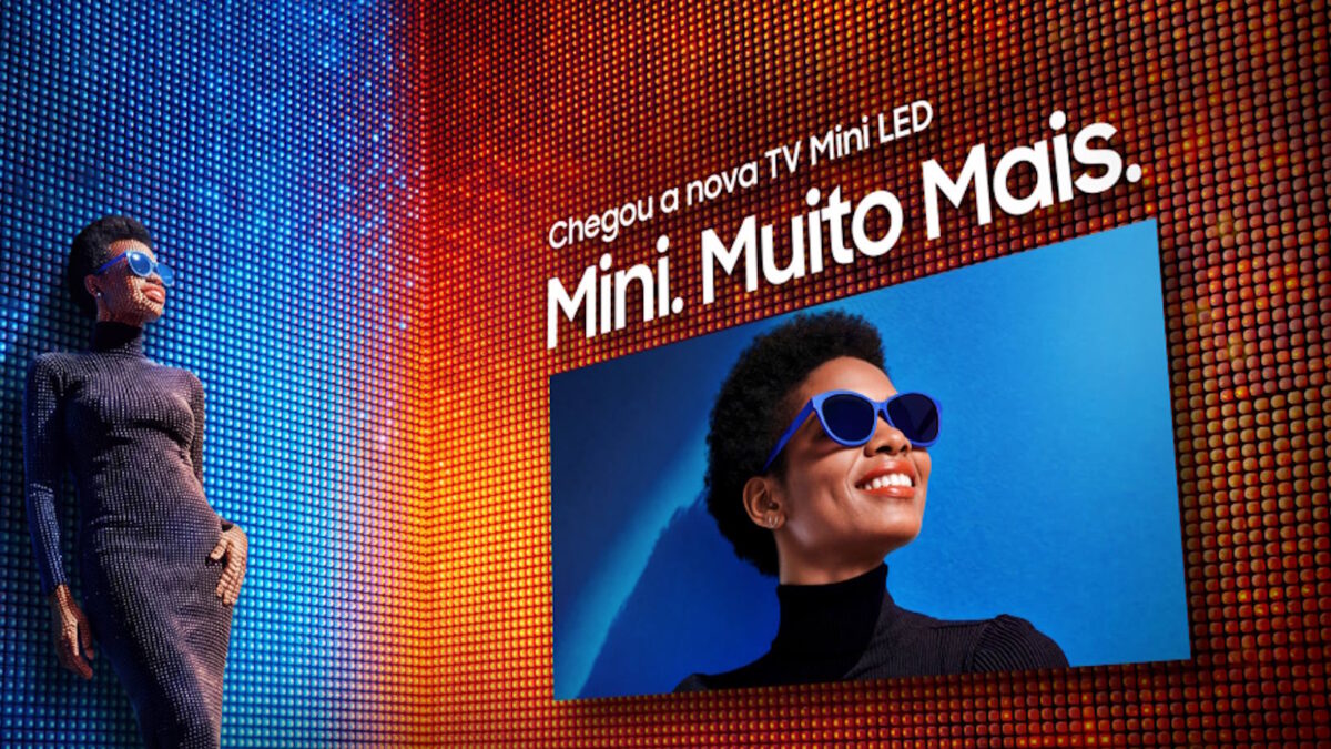 Samsung lança linha de TVs Mini LED com preços a partir de R$ 3.039,05