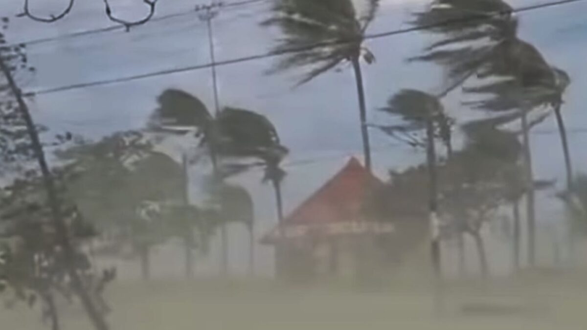 Santos registra ventos de 109 km/h e Defesa Civil monitora situação no estado