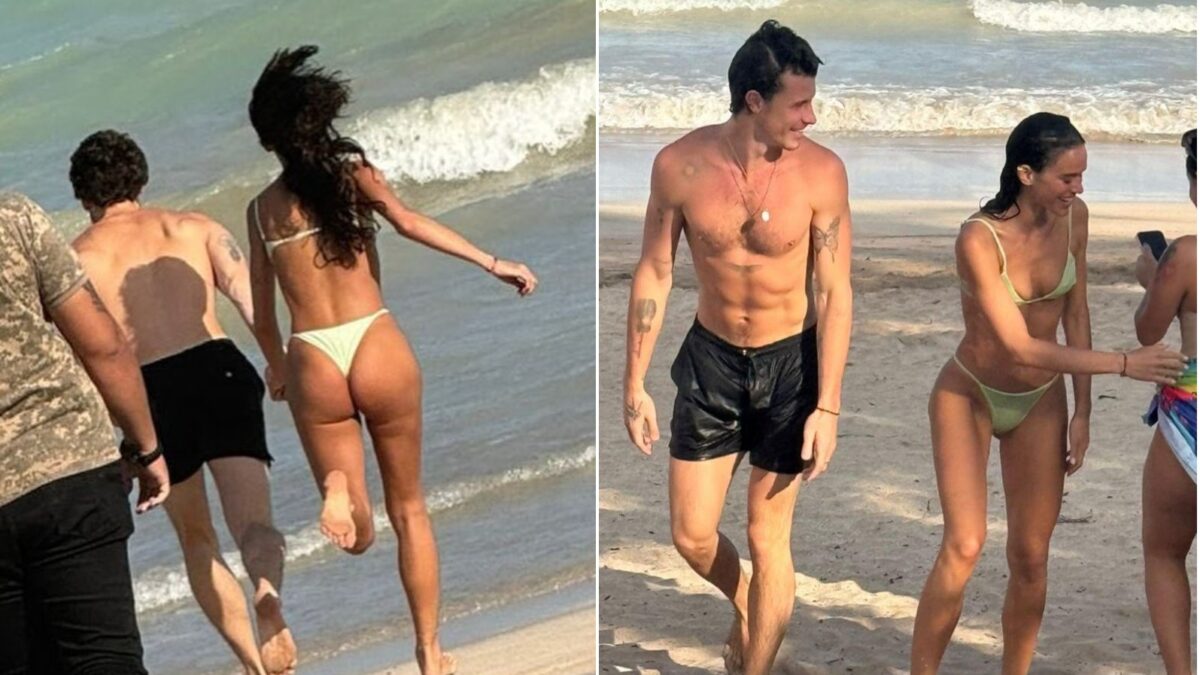 Shawn Mendes declara amor em português a Bruna Marquezine em seu aniversário