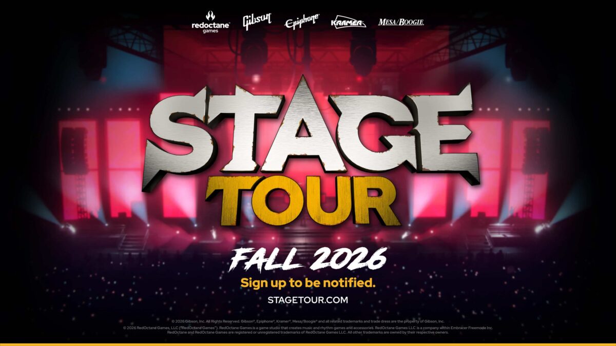 Stage Tour, sucessor espiritual de Guitar Hero, revela 25 músicas da playlist