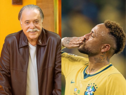 Tony Ramos analisa carreira de Neymar e pede menos cobrança sobre vida pessoal