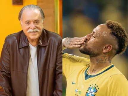 Tony Ramos analisa carreira de Neymar e pede menos cobrança sobre vida pessoal