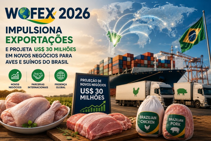 WOFEX 2026 projeta US$ 30 milhões em novos negócios para carnes brasileiras