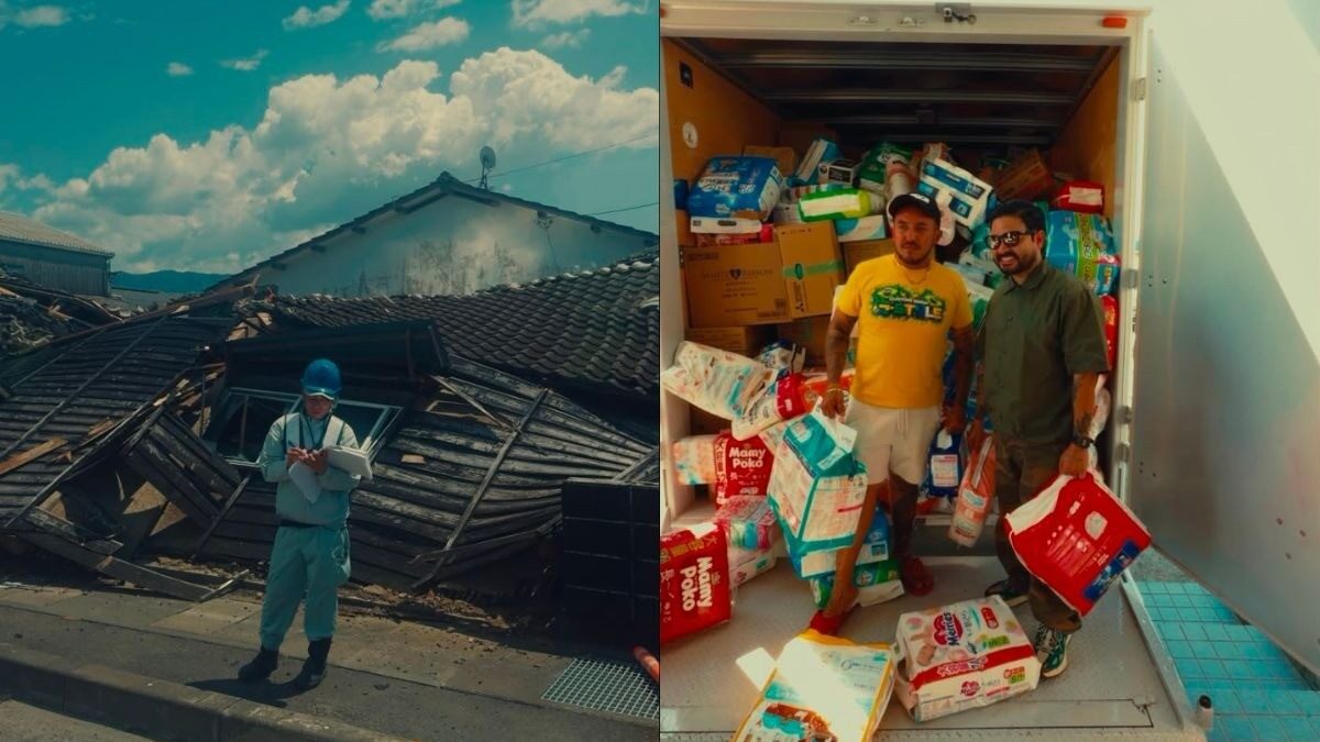 Yudi Tamashiro celebra aniversário ajudando vítimas de terremoto no Japão