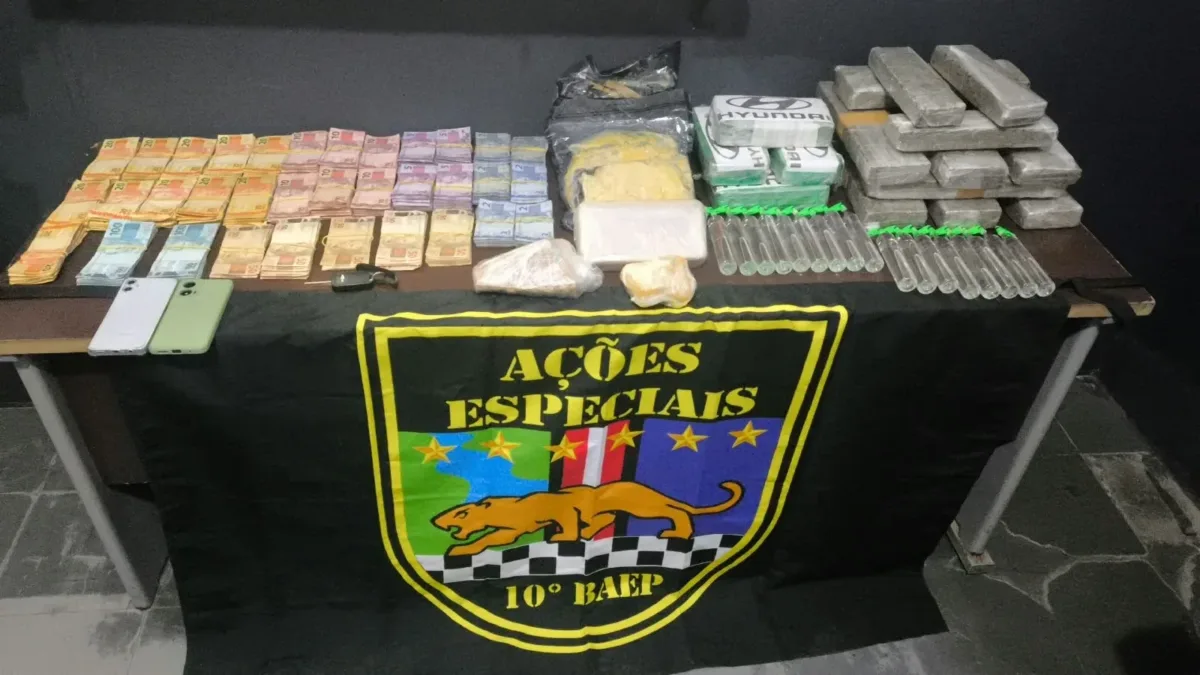 BAEP prende homem por tráfico e apreende 25 kg de drogas em Hortolândia