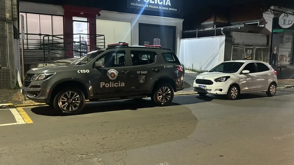 BAEP prende motorista com Ford Ka furtado e adulterado em Nova Odessa