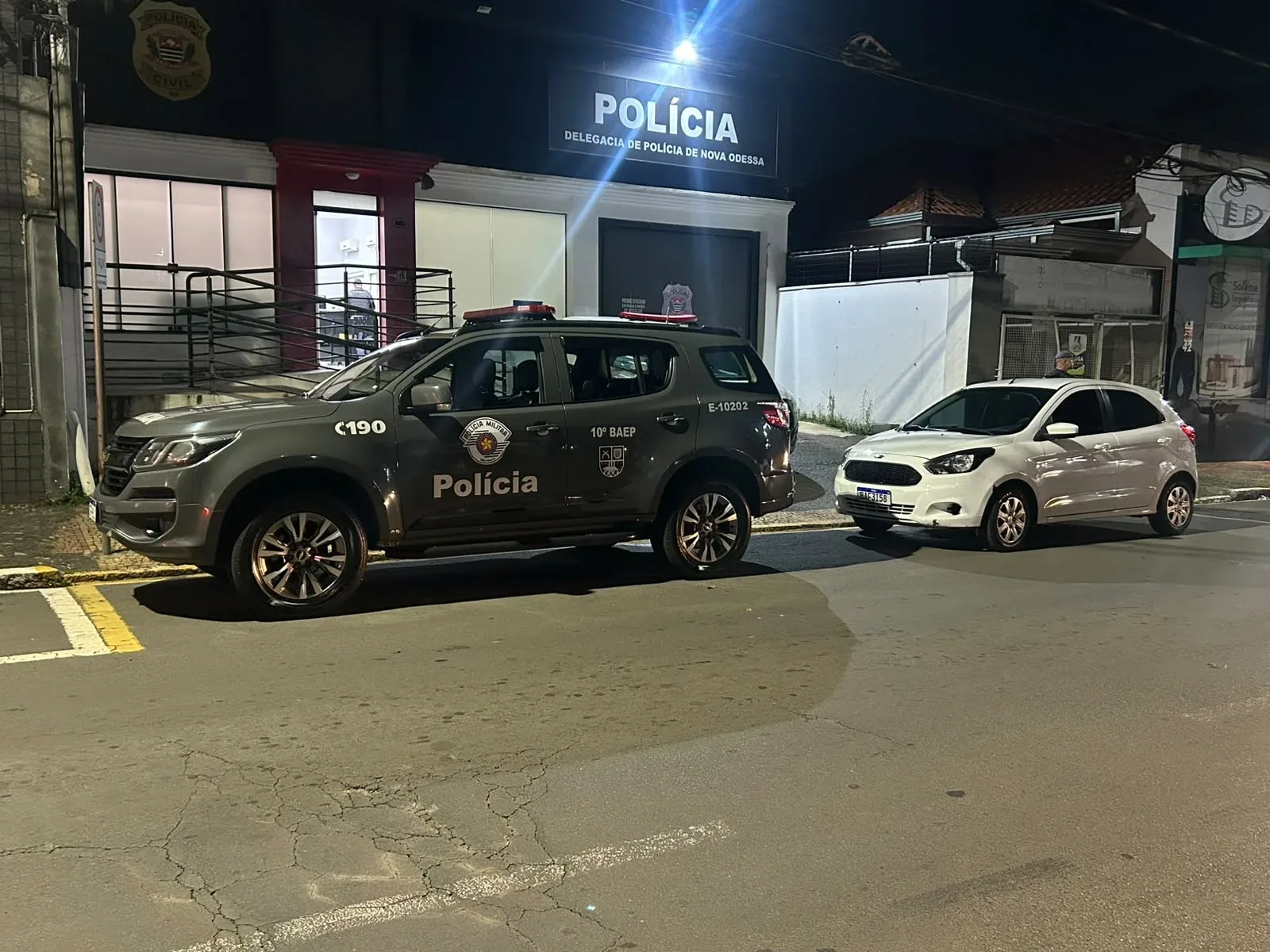 BAEP prende motorista com Ford Ka furtado e adulterado em Nova Odessa