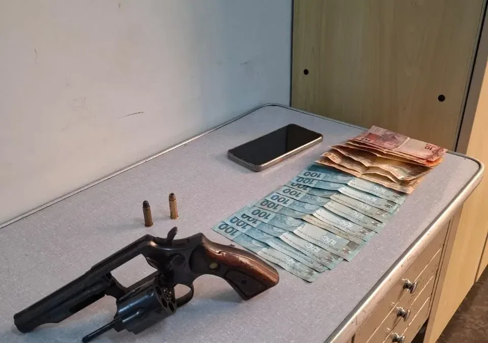 BAEP prende motorista em Piracicaba por porte ilegal de arma de fogo