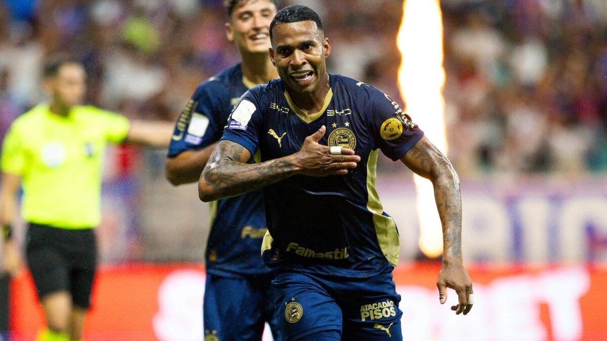 Bahia vence Remo por 2 a 1 e sobe para a 4ª posição no Brasileirão
