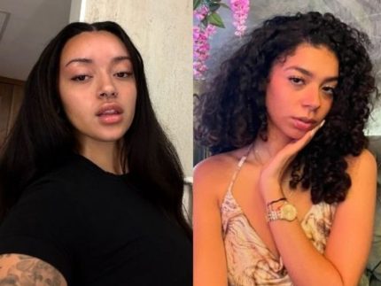Camilly Victória, filha de Carla Perez e Xanddy, namora modelo americana Amber Marie