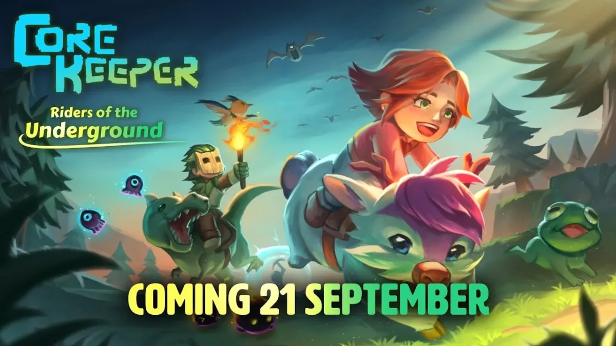Core Keeper ganha montarias em atualização gratuita que chega em 21 de setembro