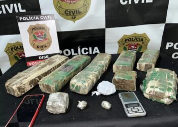 DISE apreende seis quilos de maconha e prende homem em Votuporanga durante operação