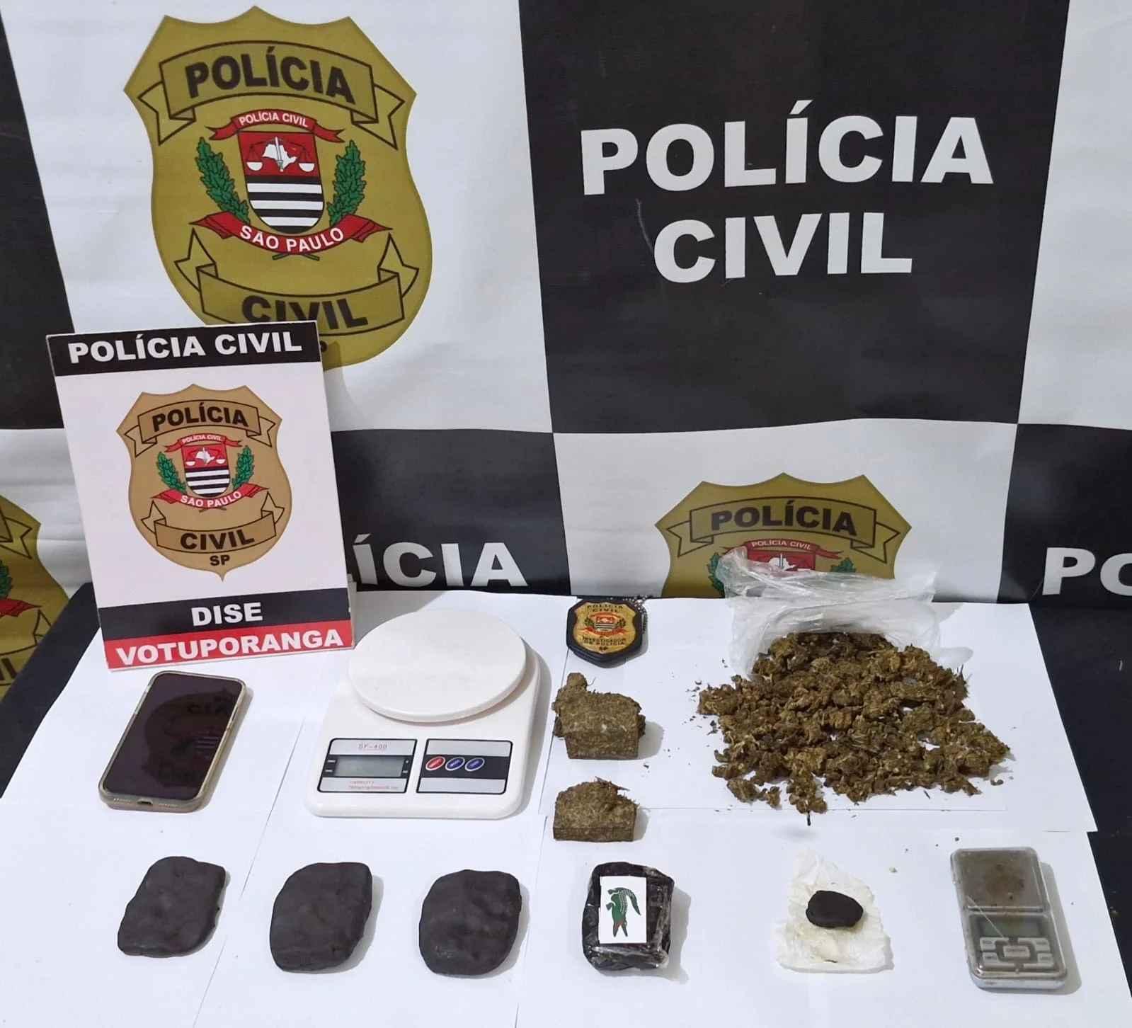 DISE prende homem por tráfico de drogas em Votuporanga e apreende entorpecentes