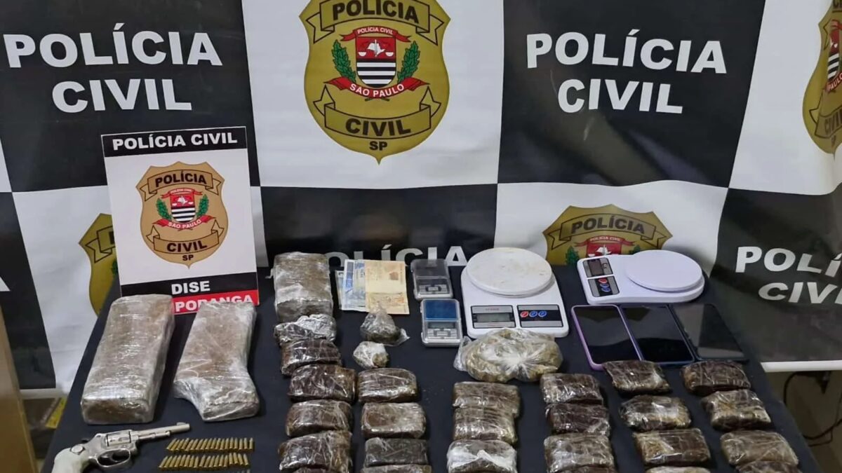 DISE prende traficante em Votuporanga com drogas, arma e 73 munições