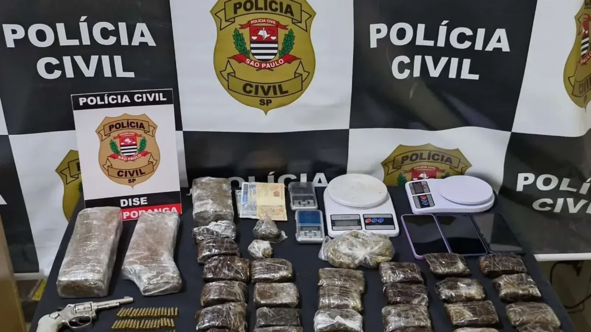 DISE prende traficante em Votuporanga com drogas, arma e 73 munições