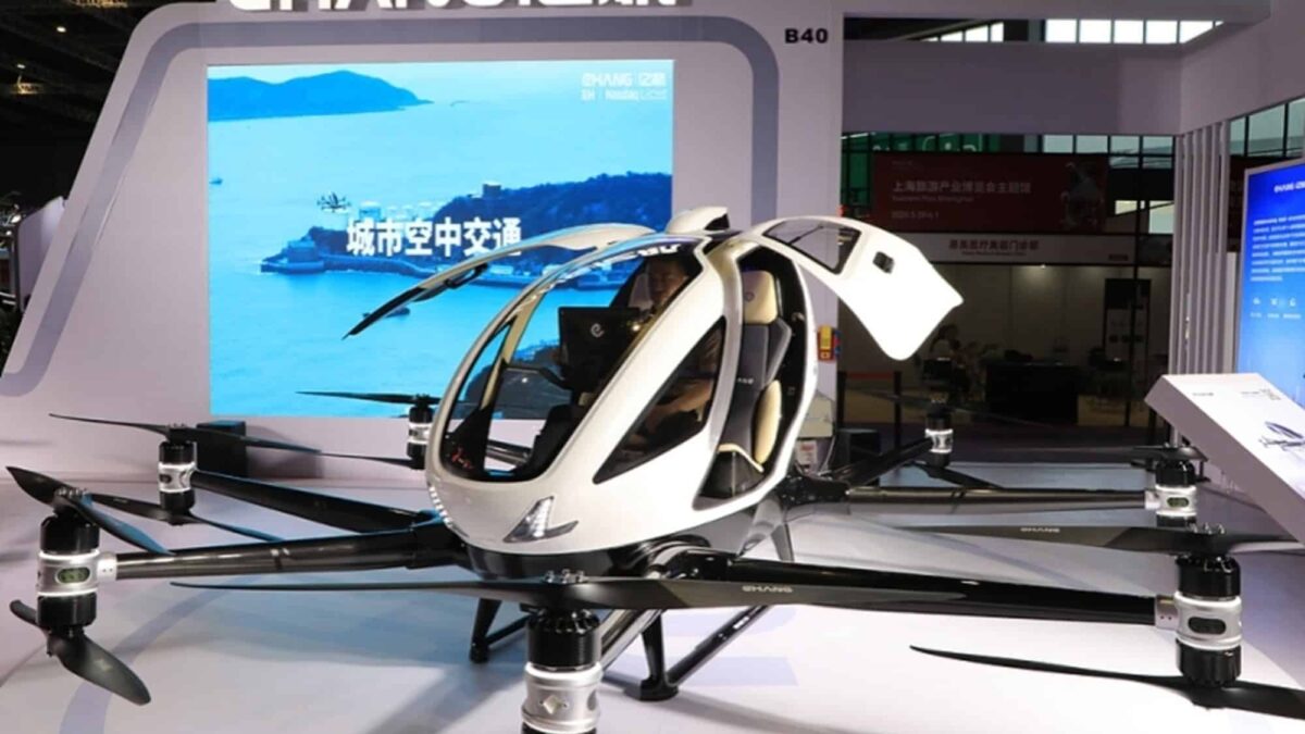 EHang desiste de meta de receita após acidente aéreo e novas regras na China