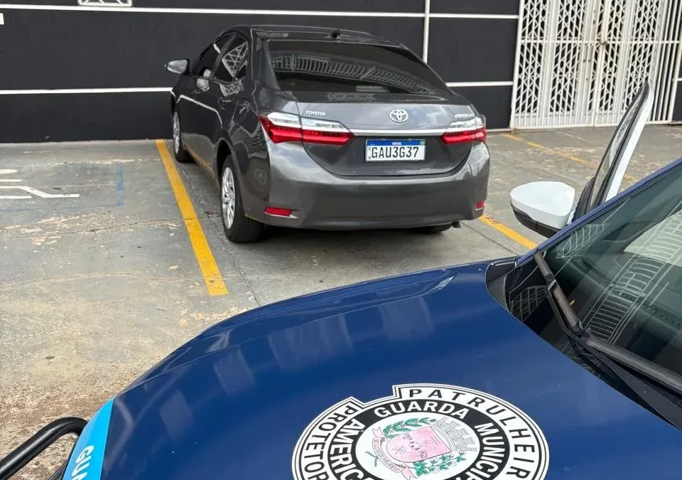 GAMA apreende Corolla com motor furtado e sinais de adulteração em Americana