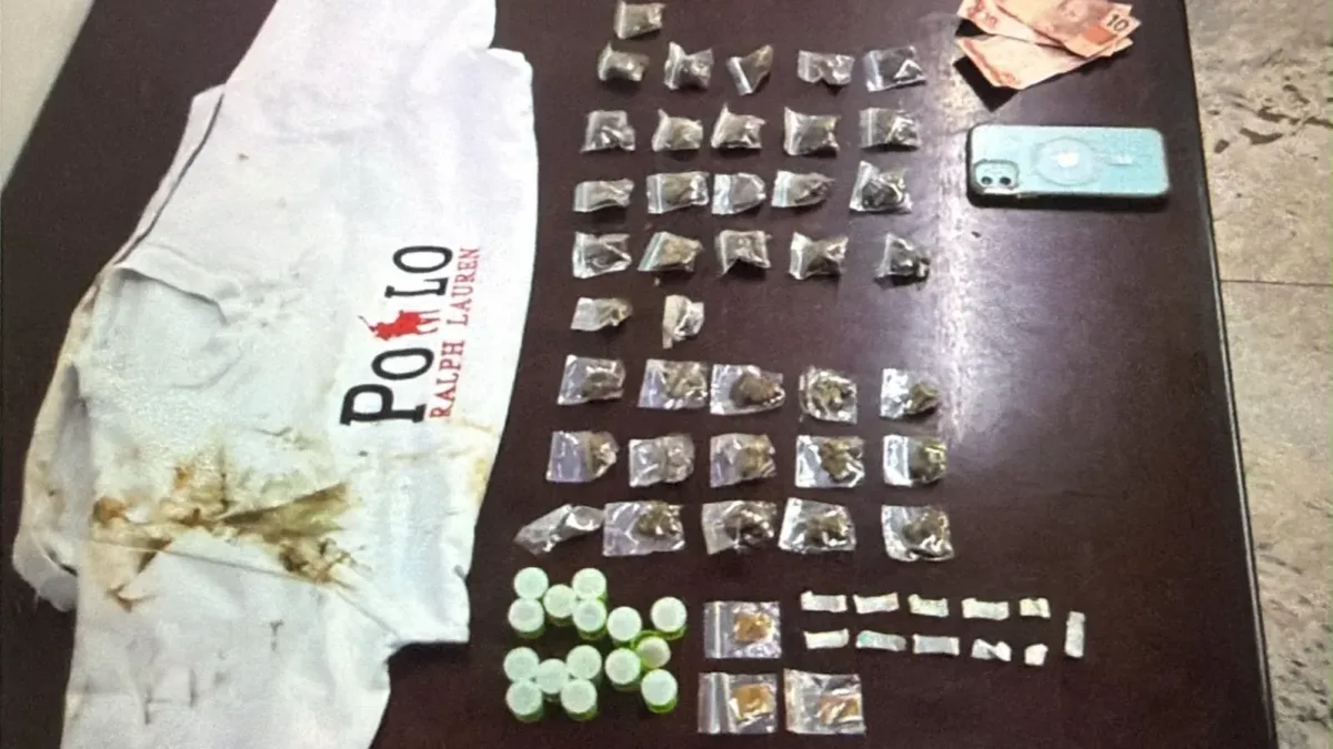 GAMA prende jovem de 19 anos por tráfico de drogas em Americana, SP