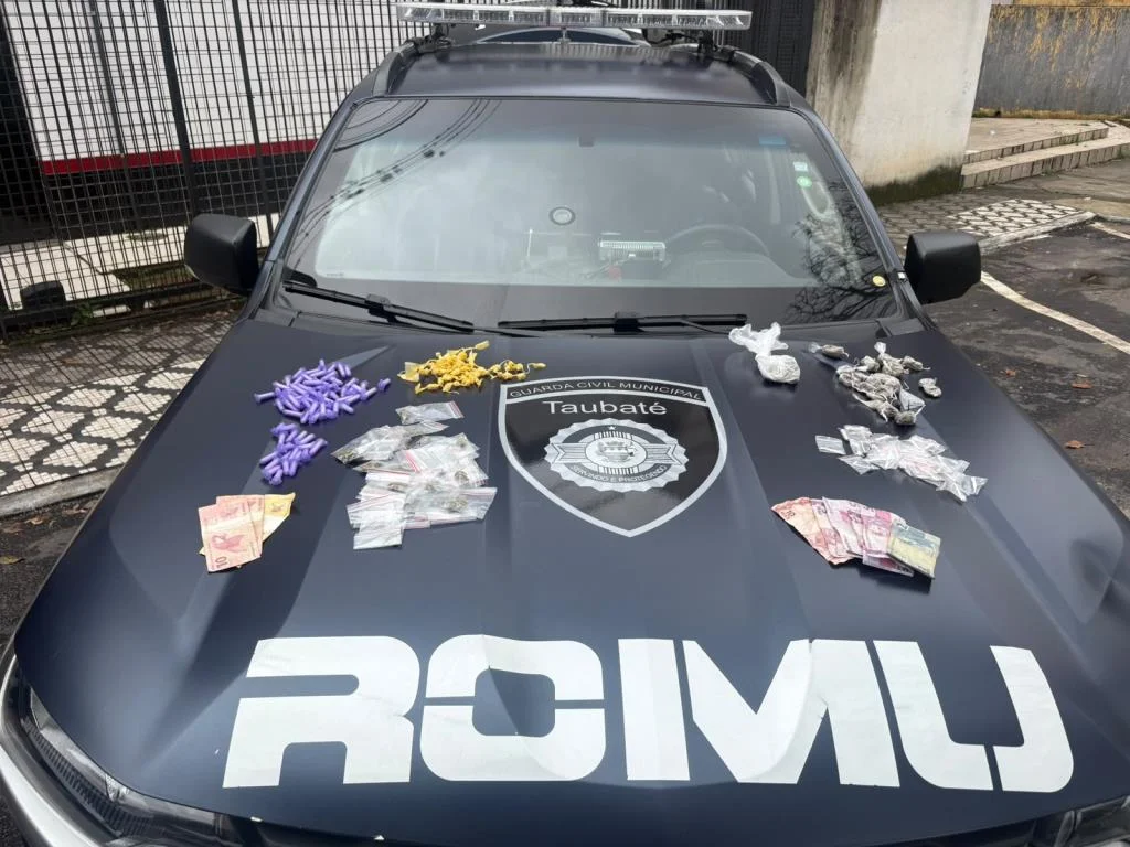 Guarda Civil apreende adolescentes por tráfico de drogas em Taubaté