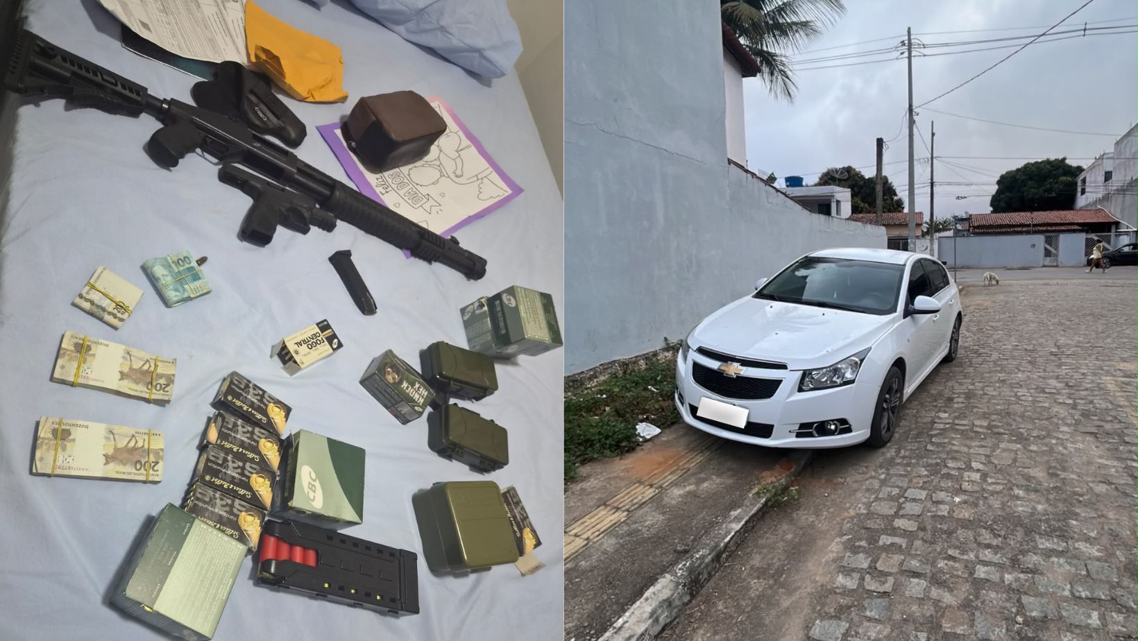 Operação na Bahia bloqueia R$ 5,7 milhões em fraude em supermercados e apreende armas