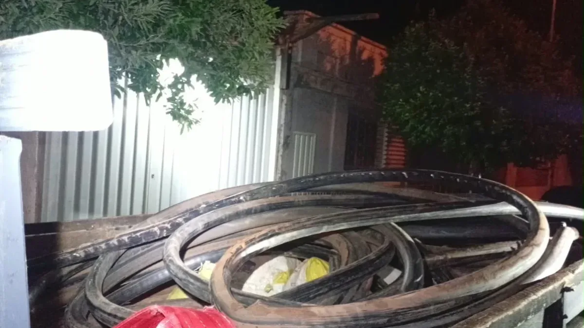 Polícia Militar prende três por furto de duas toneladas de fios em Mirassol