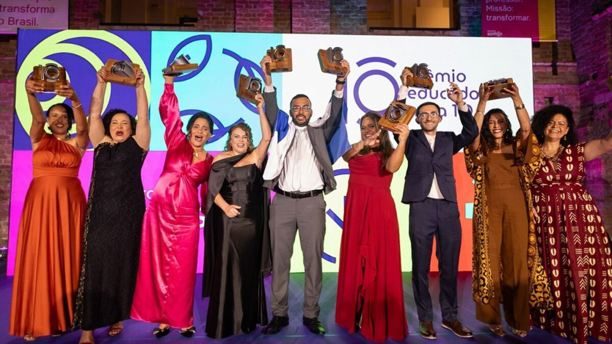 Prêmio Educador Nota 10 divulga finalistas e inovações na educação brasileira