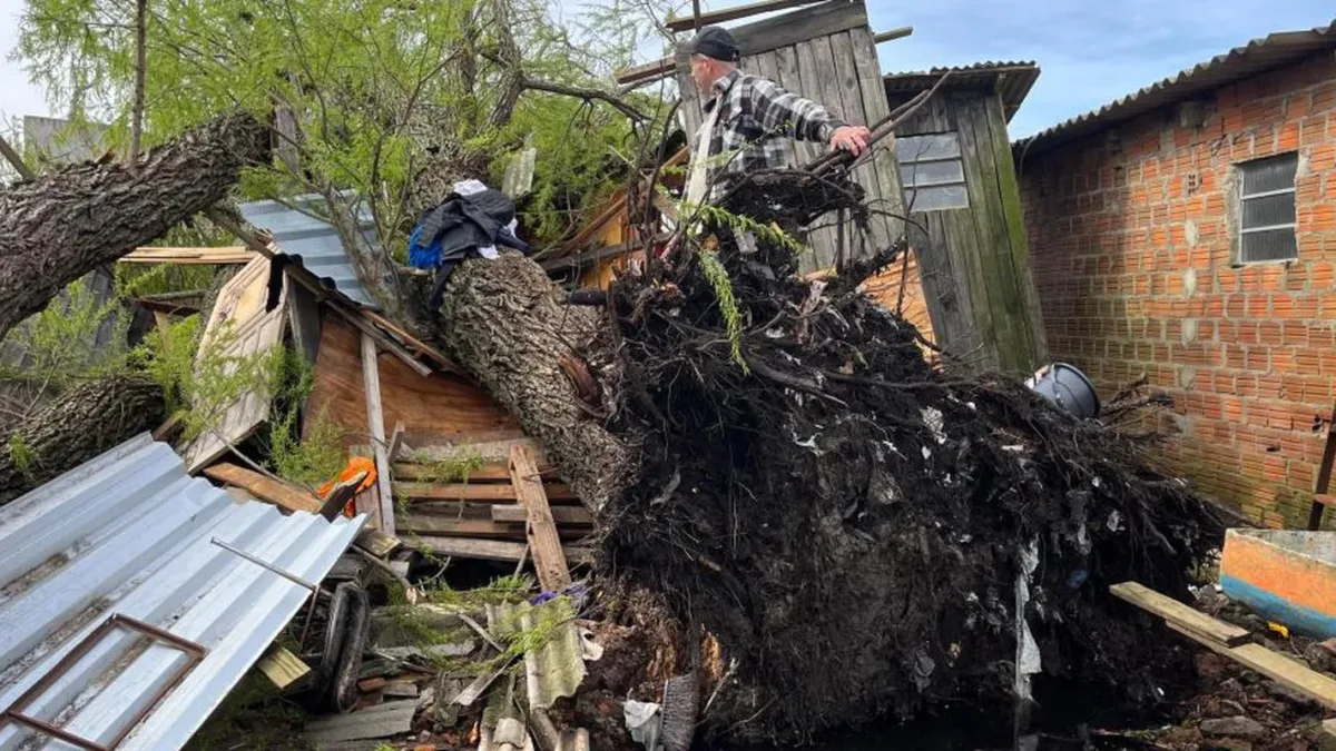 Quatro mortes registradas em temporais que atingem o Rio Grande do Sul